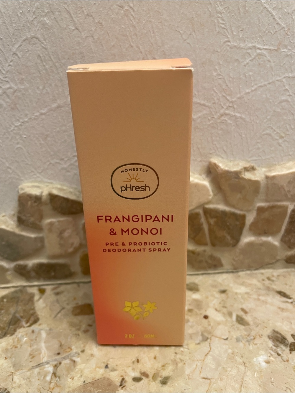 Honestly pHresh Frangipani & Monoi Deodorant Spray - New
